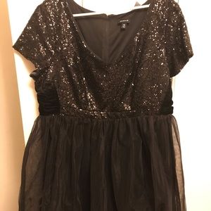 Black party dress
